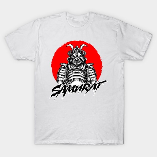 samurai japan war T-Shirt by garudadua